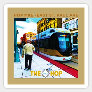 MKE HOP • Milwaukee Streetcar Magnet